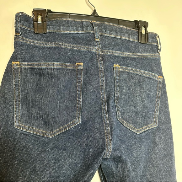 Everlane Dark Wash Straight Leg Jeans - Picture 5 of 7